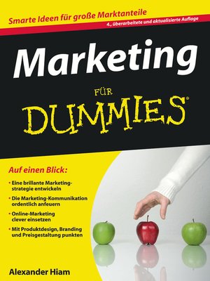 cover image of Marketing für Dummies
